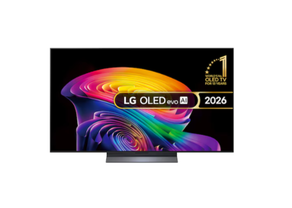LG 55 inch LG OLED evo AI C6 4K Smart TV - Black | OLED55C64LA.AEI
