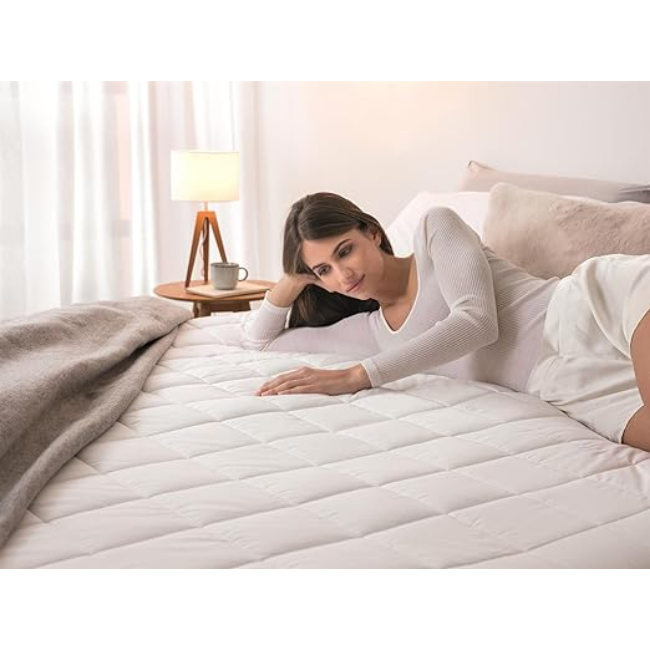 Dreamland Organic Cotton Electric Blanket Double with Single