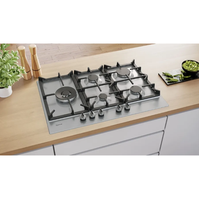Neff 75cm 5 Burner Gas Hob - Stainless Steel | T27CIS8N0 - Image 5