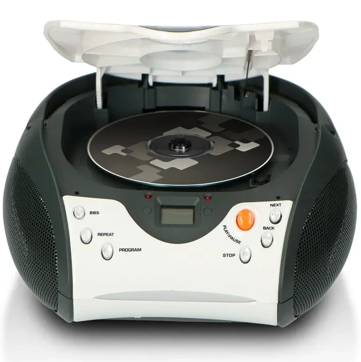 Lenco SCD-24 FM Radio With CD Player | White | SCD-24-WHITE - Image 3