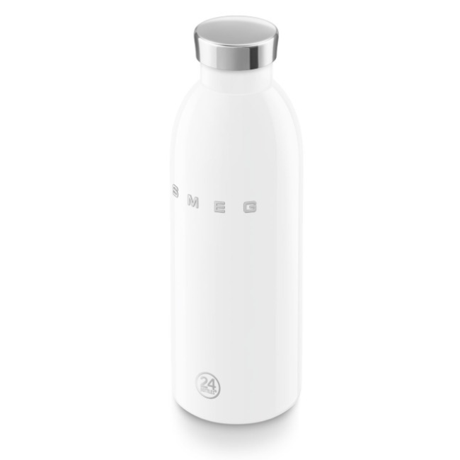 Smeg Insulated Stainless Steel Bottle | 500ml | White | WBF01WH - Image 2