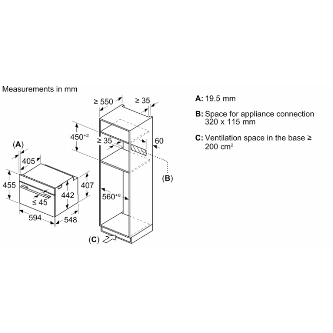 Siemens iQ700 Compact Oven with Microwave - Black | CM724G1B1B - Image 2 Siemens iQ700 Compact Oven with Microwave - Black | CM724G1B1B - Image 2