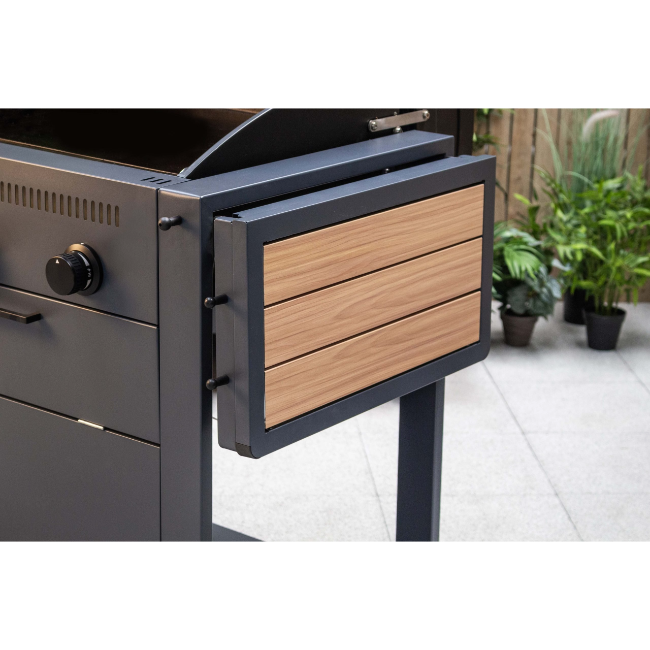 Sahara Griddle & Roast Gas BBQ - Grey | GRDLIR - Image 8