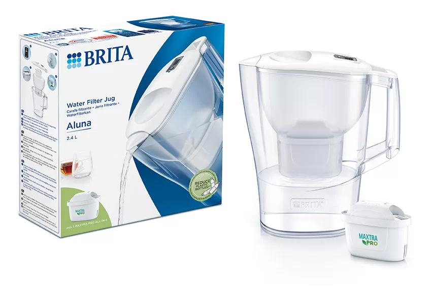 Brita Aluna Maxtra Pro Filter Jug - White | S1051116 - Image 1 Brita Aluna Maxtra Pro Filter Jug - White | S1051116 - Image 1