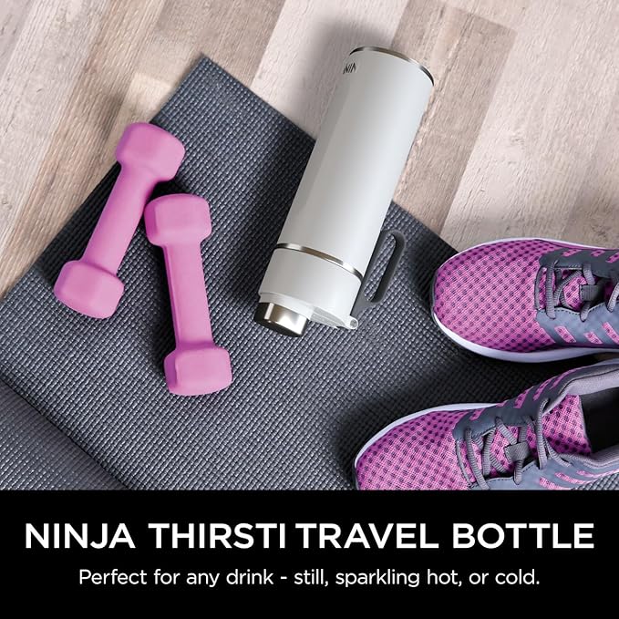 Ninja Thirsti 700ml Travel Bottle - White | DW2401EUUKWH - Image 2