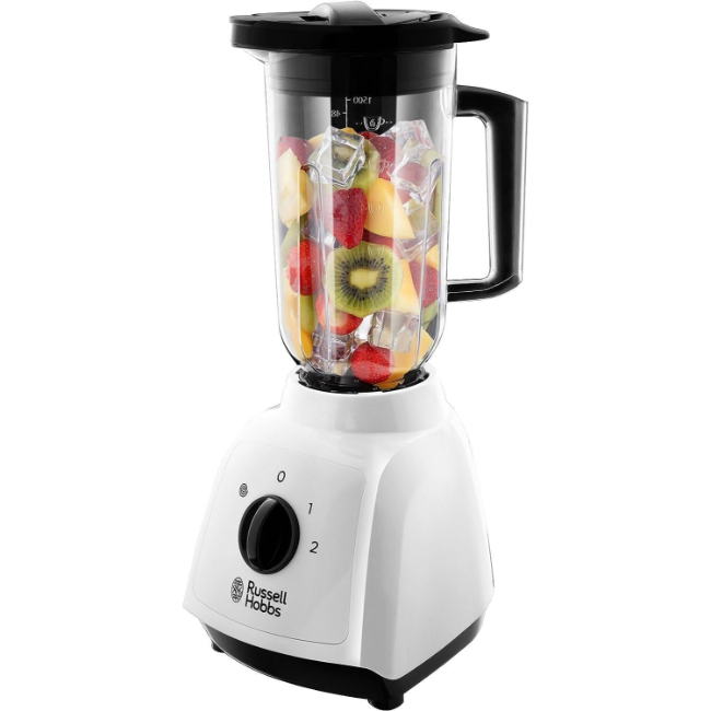 Russell Hobbs Food Collection Jug Blender | 1.5l | White | 24610
