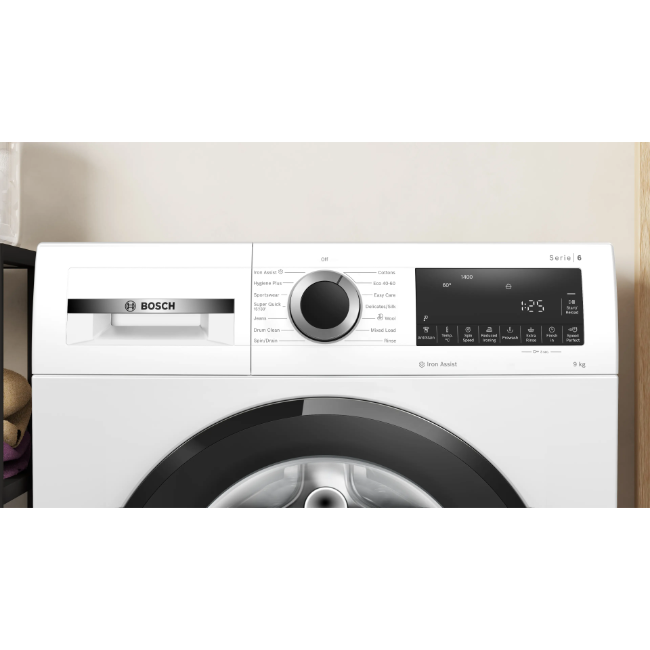 Bosch Series 6 Washing Machine 9kg 1400sp - White | WGG24400GB - Image 3