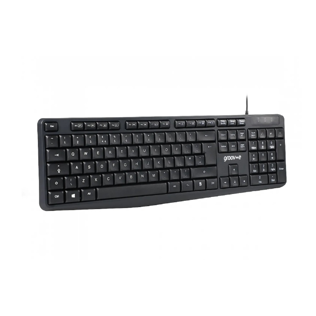 Groove Wired Full Size Keyboard | Black | GVPC20BK - Image 2