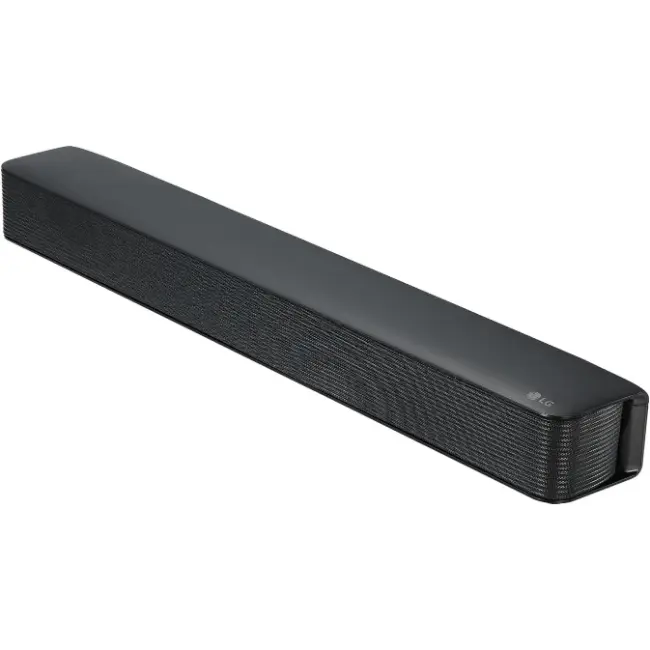 LG SQM1 Compact Bluetooth Soundbar | Black | SQM1.AGBRLLK