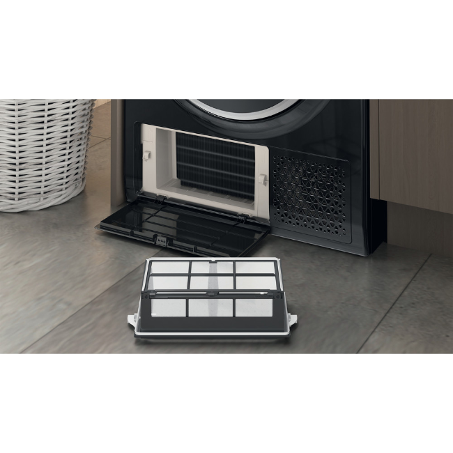 Hotpoint 9kg Heatpump Dryer - Black | NTM1192BSKUK - Image 7