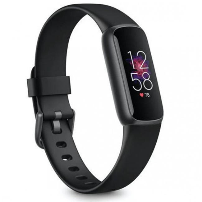 Fitbit Luxe Fitness and Wellness Tracker Smart Watch - Black / Graphite Stainless Steel Fitbit Luxe Fitness and Wellness Tracker Smart Watch - Black / Graphite Stainless Steel