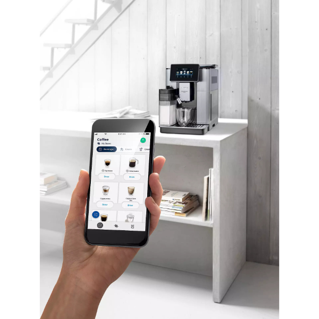 DeLonghi PrimaDonna Soul One Automatic Bean to Cup Coffee Machine | ECAM610.75.MB - Image 6