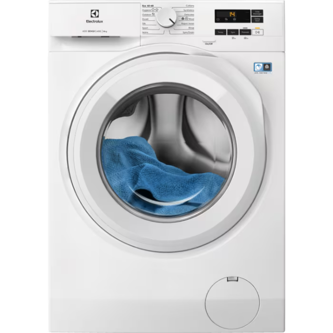 Electrolux 600 SensiCare 8kg Washing Machine - White | EFI61841B