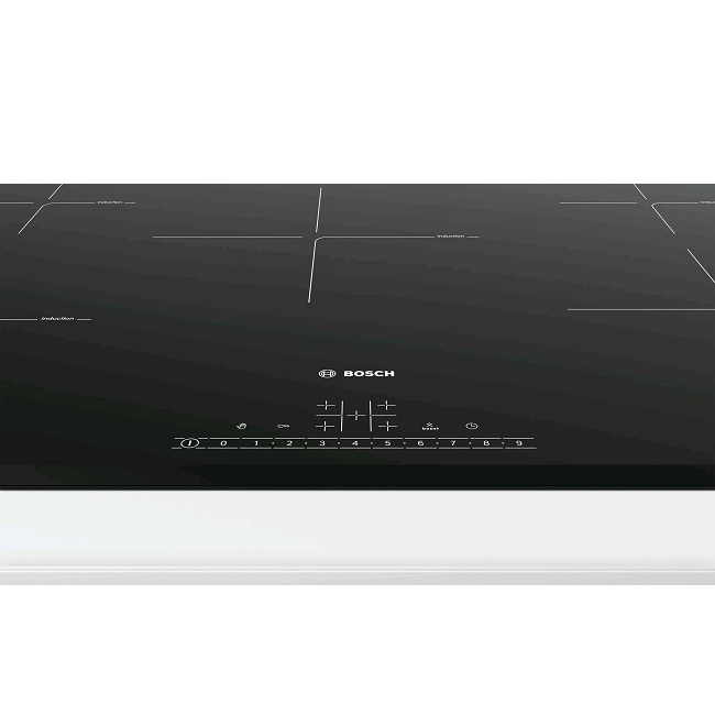 80cm black induction hob 5 cooking zones Bosch PIV851FB1E Ireland