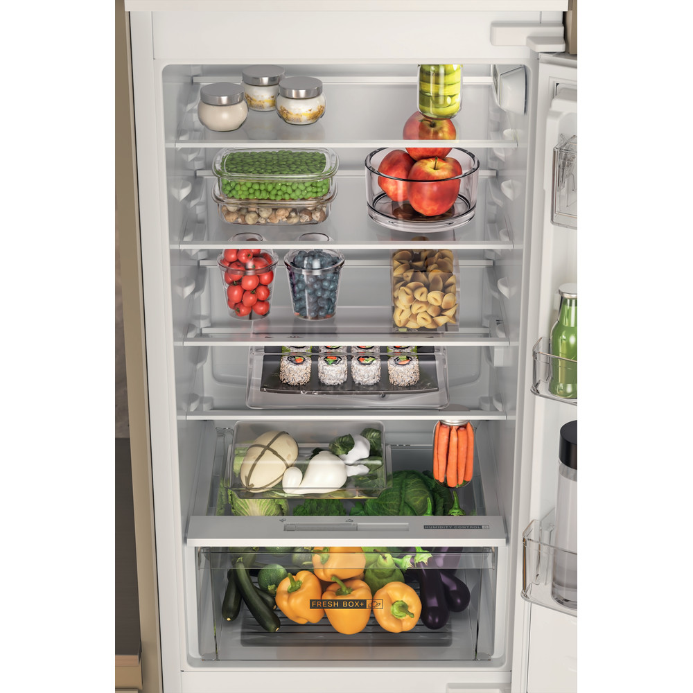Whirlpool Built-in Low Frost Fridge Freezer - White | WHC18D041A1 - Image 7