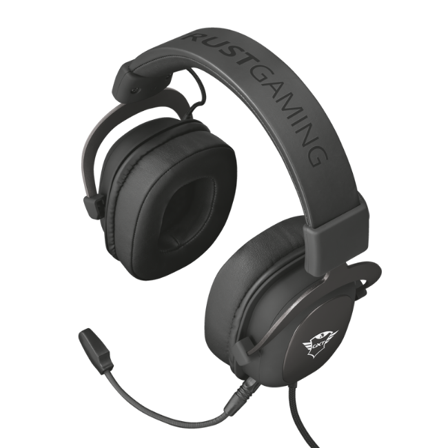 Trust GXT414 Zamak Premium Headset - Black | T23310 - Image 5