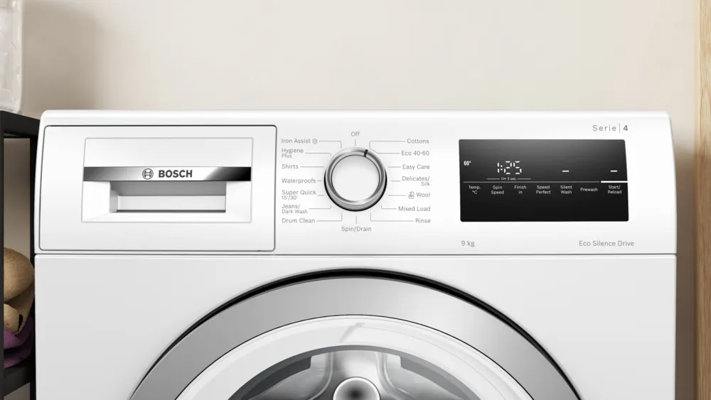 Bosch 9kg 1400 Rpm Washing Machine - White | WAN28259GB - Image 2