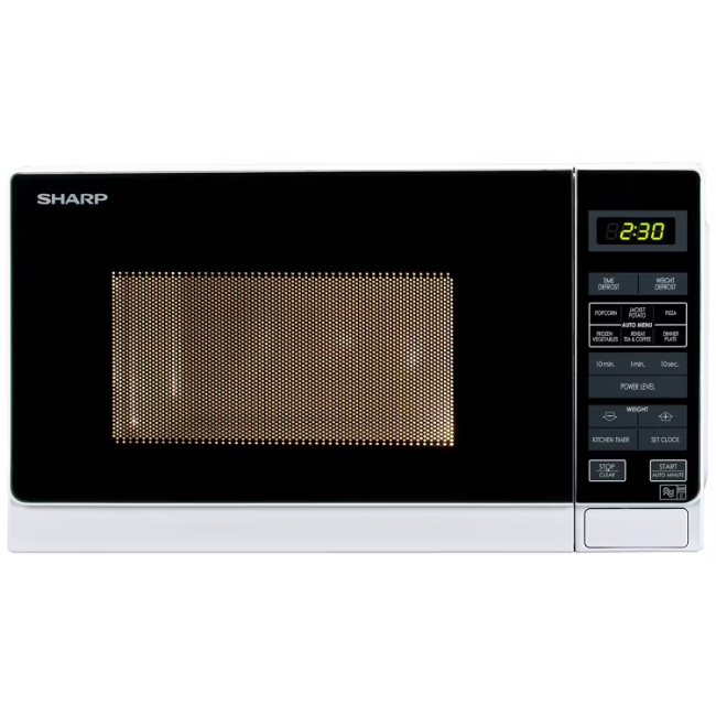 Sharp Microwave 20l 800W - White | R272WM - Image 3