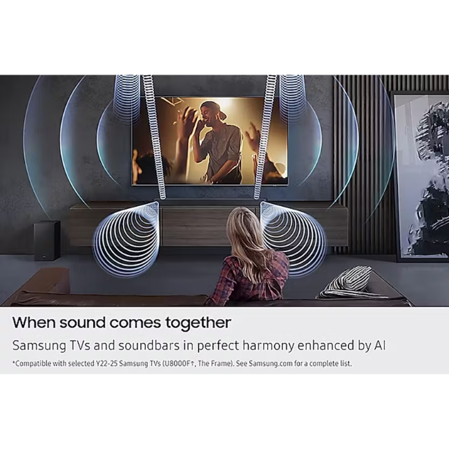 Samsung Q600F 3.1.2ch Soundbar with Subwoofer - Black | HW-Q600F-XU - Image 9