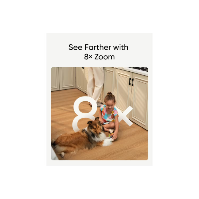 Eufy S350 4K Indoor Cam Dual Pan & Tilt Camera with 4K Zoom & 2K Wide Lenses | T8416221 - Image 5