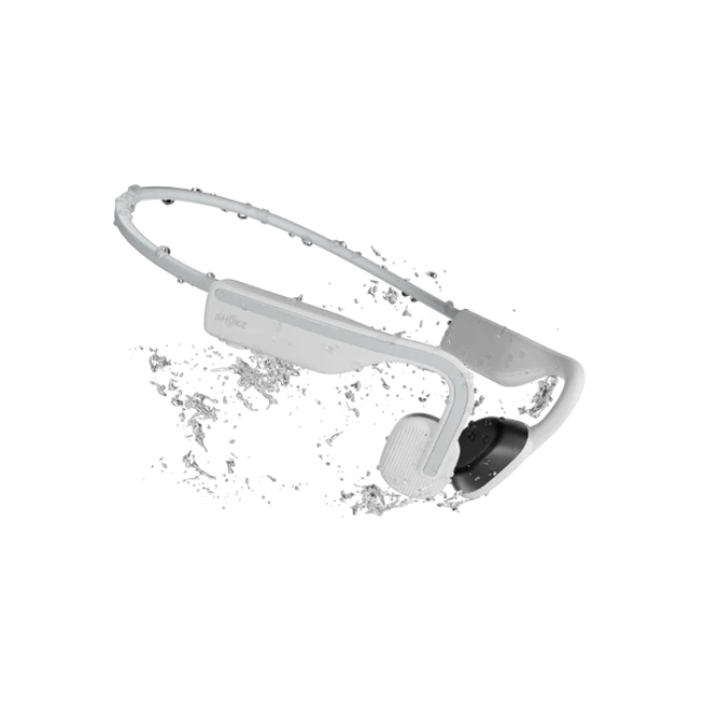 Aftershokz Openmove Open Ear Wireless Sports Band Headphone - Alpine White | 38-S661WT - Image 3