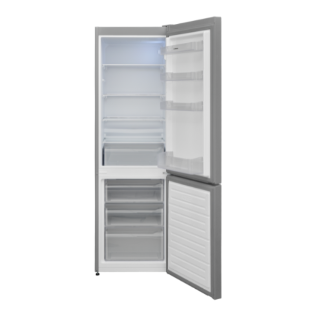 Nordmende 54cm Freestanding 170cm Low Frost Fridge Freezer - Stainless Steel | RFF60405IXL - Image 2