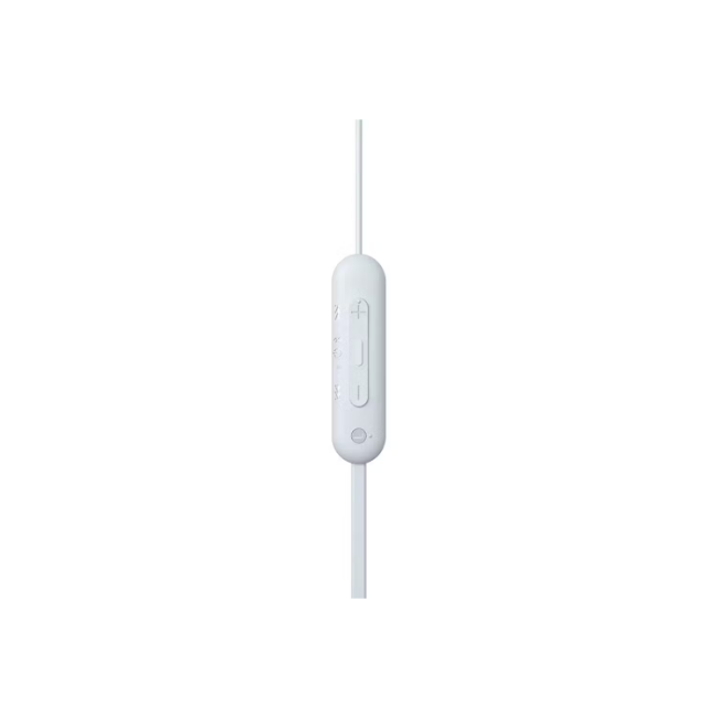 Sony In-Ear Wireless Looped Headphones - White | WIC100W.CE7 - Image 3