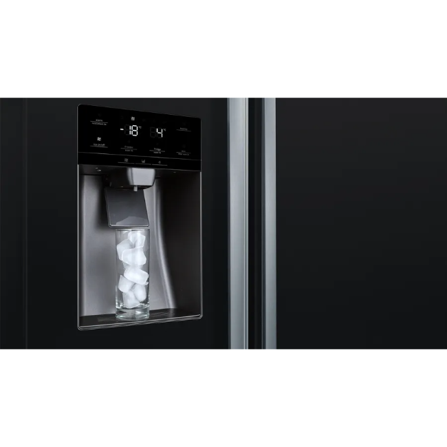 Bosch Series 6 American Side by Side Fridge Freezer - Black | KAD93ABEP - Image 7