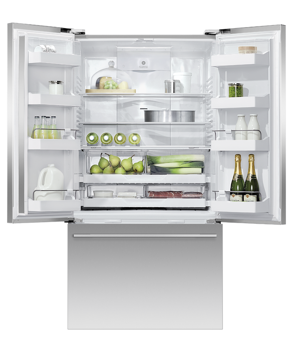 Fisher Paykel Freestanding French Door Fridge Freezer - Stainless Steel | RF610ADX6 - Image 2