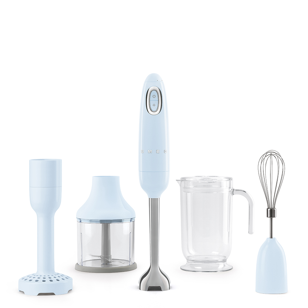 Smeg Hand Blender Pastel Blue | HBF22PBUK Smeg Hand Blender Pastel Blue | HBF22PBUK