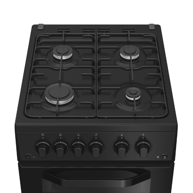 Hotpoint Gas Freestanding Double Cooker - Black | HTG5GCB - Image 3 Hotpoint Gas Freestanding Double Cooker - Black | HTG5GCB - Image 3