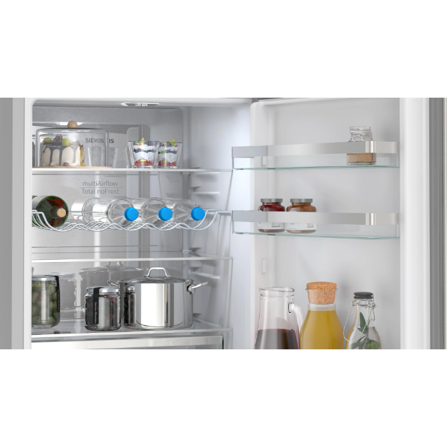 Siemens IQ300 Freestanding Fridge Freezer - Silver | KG36NVICG - Image 4