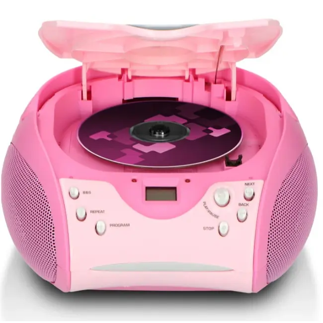 Lenco SCD-24 FM Radio With CD Player | Pink | SCD-24-PINK - Image 4
