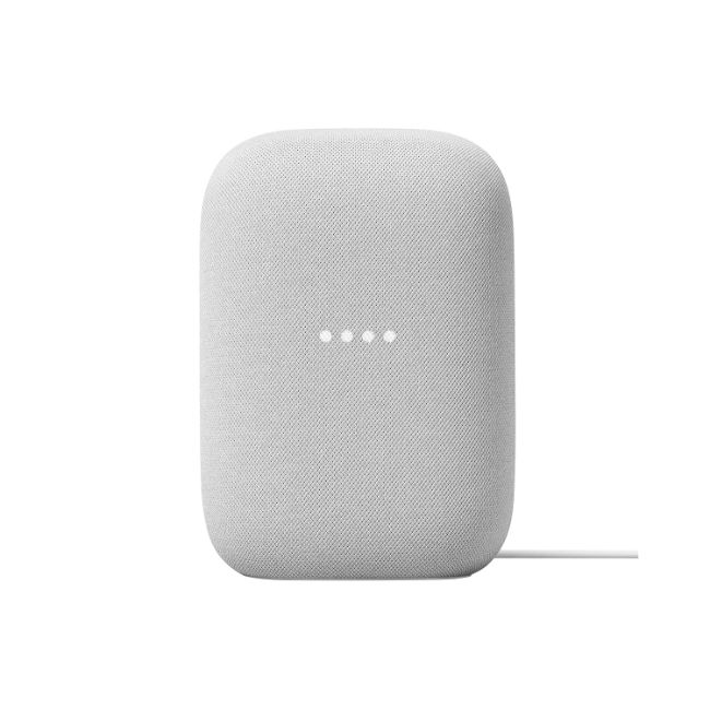 Google Nest Audio Smart Speaker Chalk | GA01420-GB - Image 1 Google Nest Audio Smart Speaker Chalk | GA01420-GB - Image 1