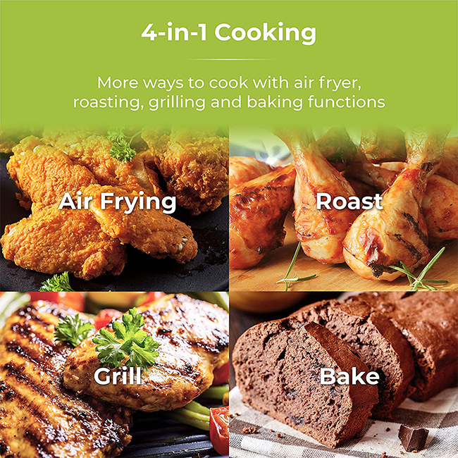 Tower  Vortx Vizion 7Ltr Digital Air Fryer | T17072 - Image 5 Tower  Vortx Vizion 7Ltr Digital Air Fryer | T17072 - Image 5