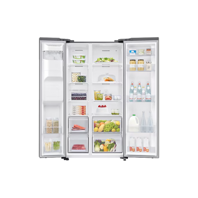 Samsung American Style Fridge Freezer with SpaceMax™ Technology Plumbed - Inox | RS65DG5403S9EU - Image 5