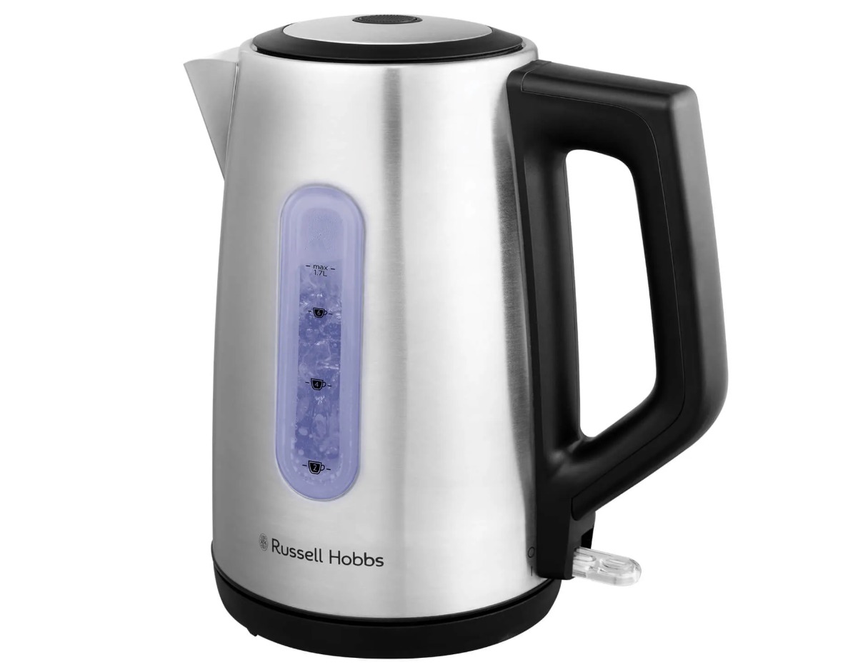 Russell Hobbs Classics Illuminated Kettle | Brushed Stainless Steel | 27380 Russell Hobbs Classics Illuminated Kettle | Brushed Stainless Steel | 27380