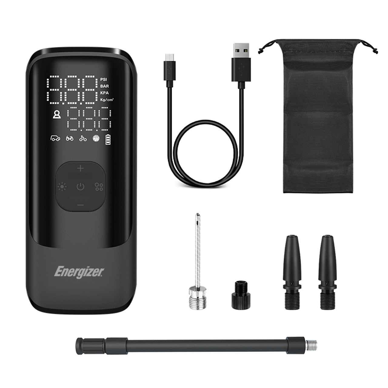 Energizer Air Compressor/Powerbank 4000m - Black | BPAC4000 - Image 2