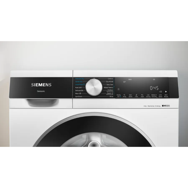 Siemens IQ500 Washer Dryer - White | WN54G1A1GB - Image 2