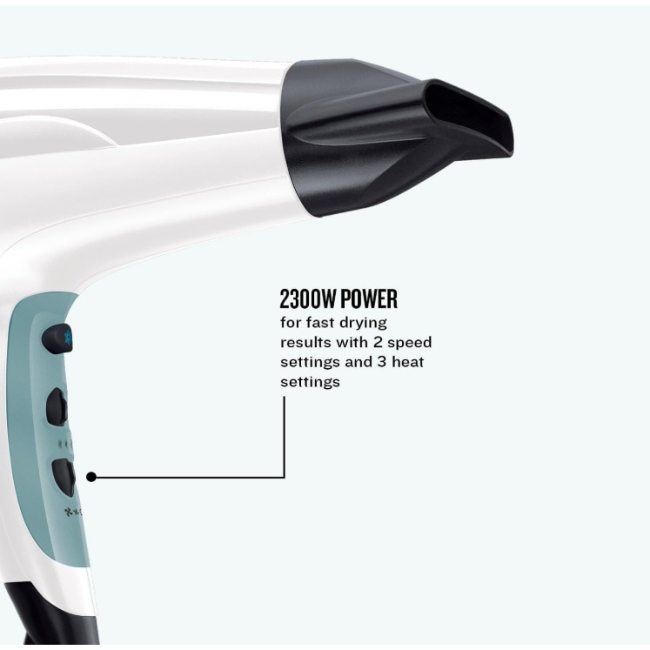 Remington Shine Therapy Hair Dryer | White | D5216 - Image 3