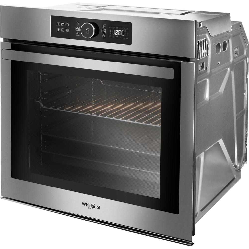 Whirlpool Built-in Pyrolytic Single Oven - Stainless Steel | AKZ96270IX - Image 4