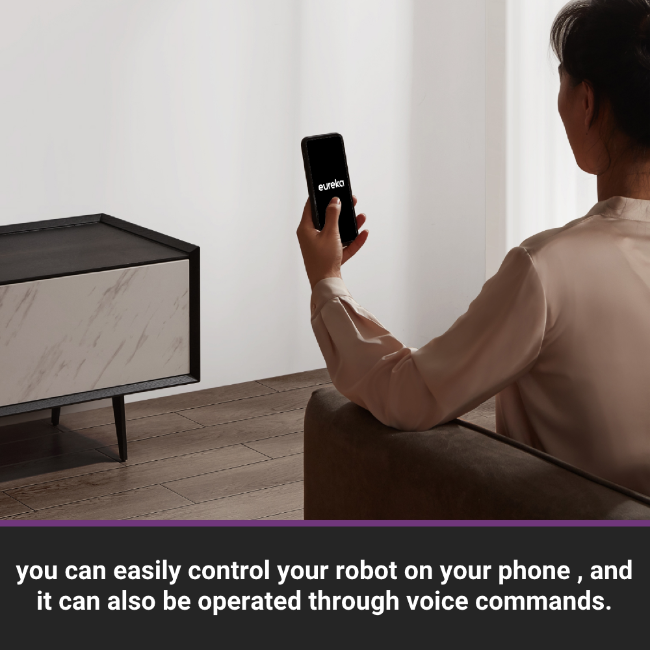 Eureka N6 Plus Robot Vac & Docking Station - Black & Grey | SNERN6PLUSBK - Image 4