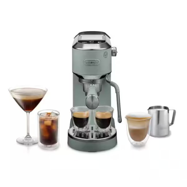 Delonghi Dedica Duo Coffee Machine - Green | EC890.GR