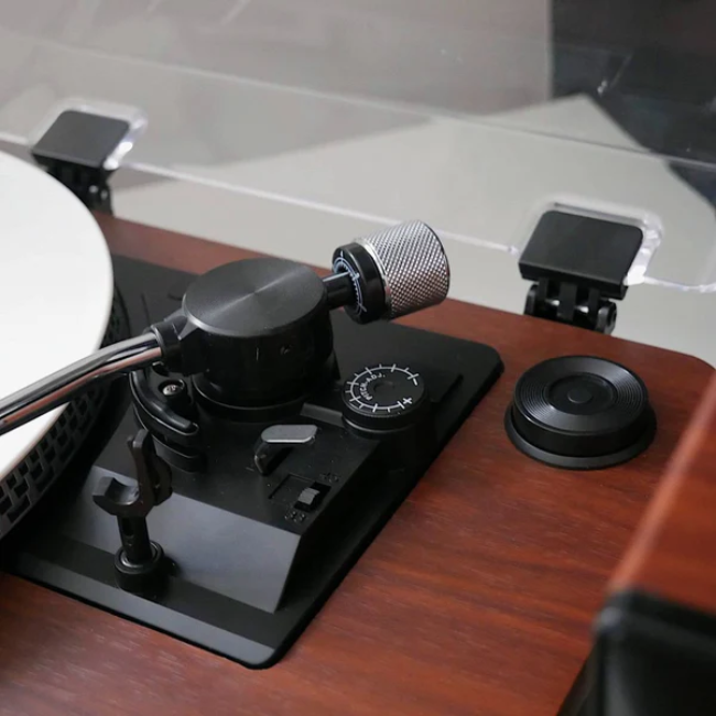 Steepletone Camden Luxury Record Player with Bluetooth - Teak | CAMDEN2XPTEAK - Image 6