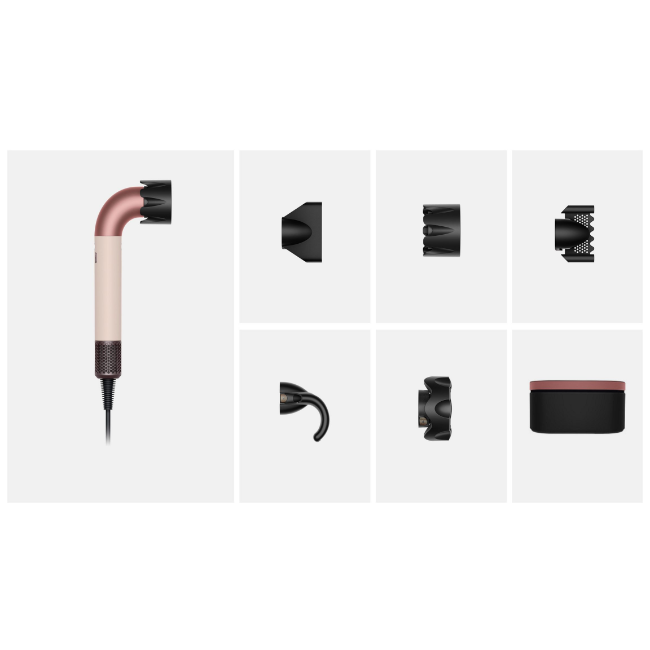 Dyson Supersonic r™ hair dryer ( Straight+Wavy ) - Ceramic Pink/Rose Gold | 533510-01 - Image 2
