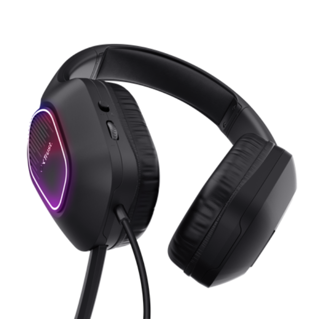 Trust Zirox LED Gaming Headset | Black | T25331 - Image 3