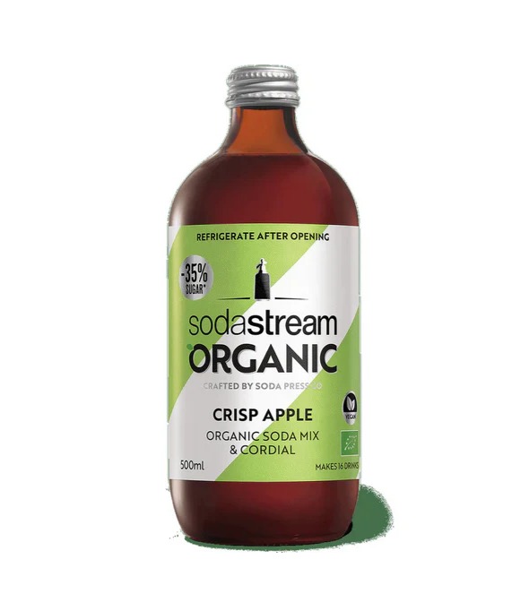 SodaStream Flavouring Syrup 500ml - Organic Crisp Apple | 1024816440 SodaStream Flavouring Syrup 500ml - Organic Crisp Apple | 1024816440
