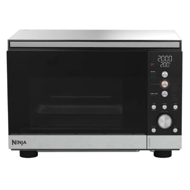 Ninja CRISPi Microwave, Air Fryer & Oven Silver | MW101UK - Image 1