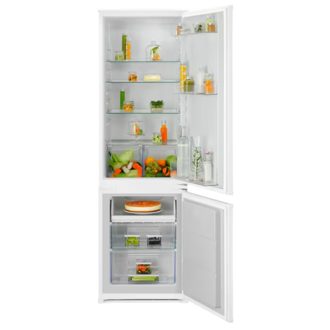 Electrolux 600 Low Frost AI CoolAssist Built-In Fridge-Freezer - White | LNA6LE18S