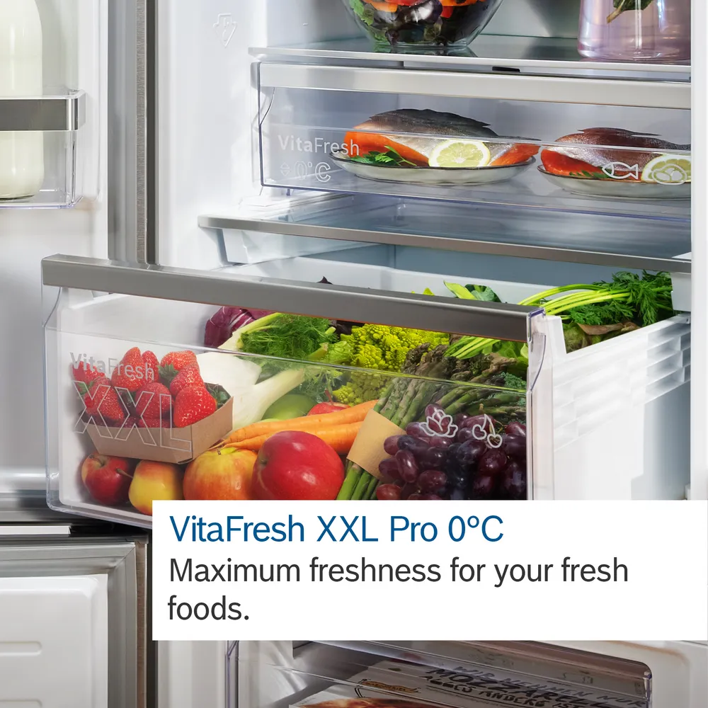Bosch Series 4 Fridge Freezer - Stainless Steel | KGN492LDFG - Image 7